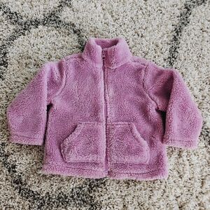 Toddler girl fleece jacket